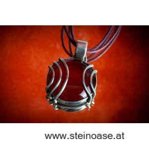 Anhänger Karneol  & Silber